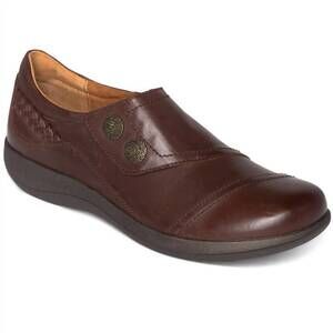 NEW AETREX women's karina shoes in brown